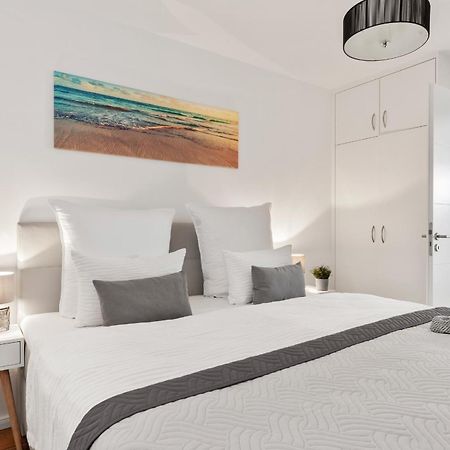 Horizont- Direkt Am Wasser, Hafenblick, Fahrstuhl, Sauna, Ueberdachter Balkon Olpenitz Esterno foto