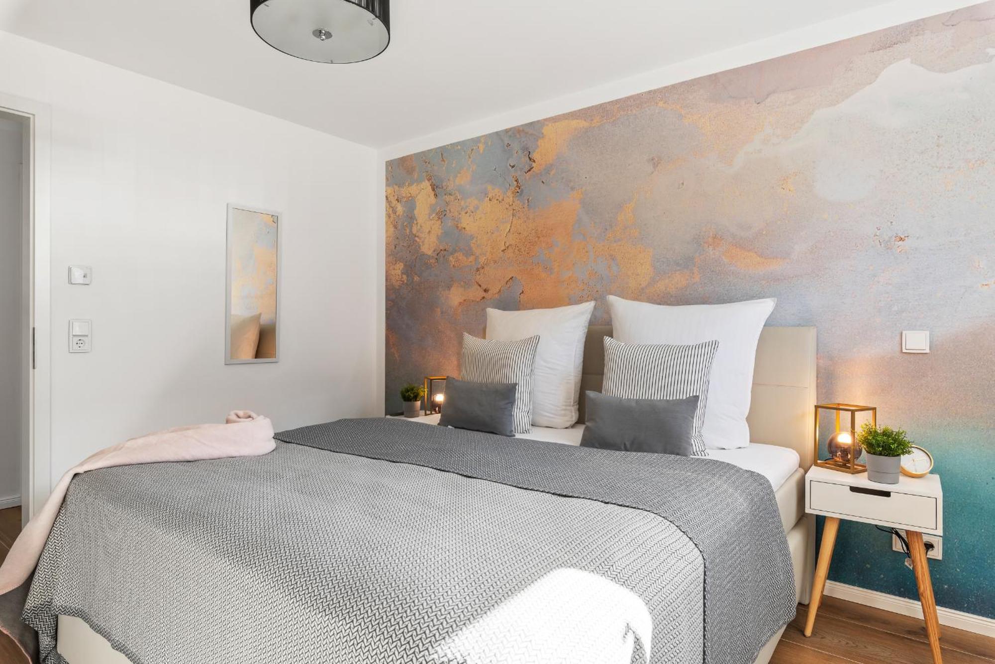 Horizont- Direkt Am Wasser, Hafenblick, Fahrstuhl, Sauna, Ueberdachter Balkon Olpenitz Esterno foto